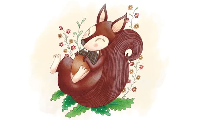 cute and expressive animals for childrens books