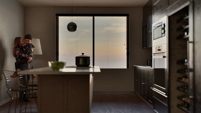 photorealistic 3d renders for architectural projects