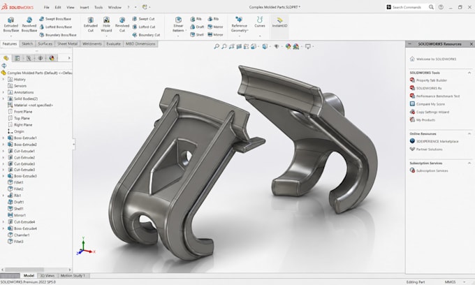 3d cad design industrial product design mechanical part design for manufacturing