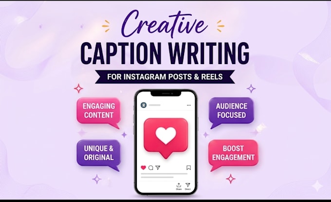 write engaging instagram captions and social media content