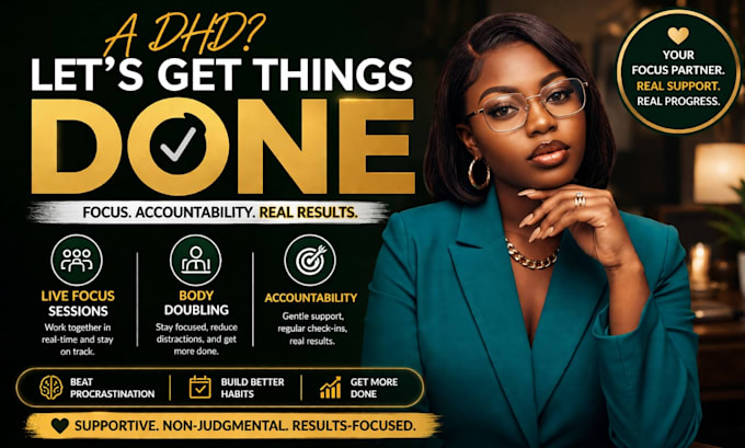adhd body double accountability partner focus  productivity