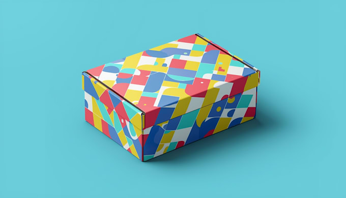 design creative box, pouch and label packaging design
