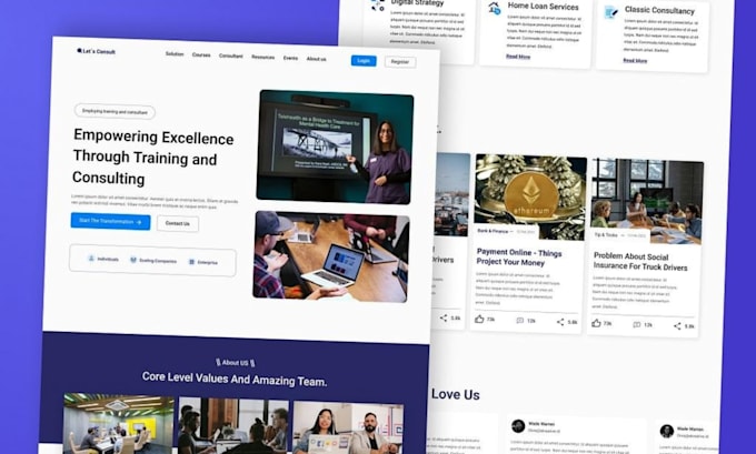 do figma website design, website ui ux design, figma design, website mockup