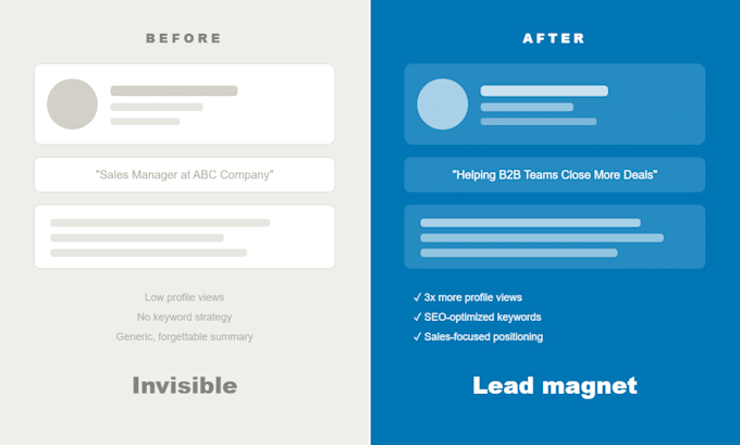 optimize your linkedin profile for sales