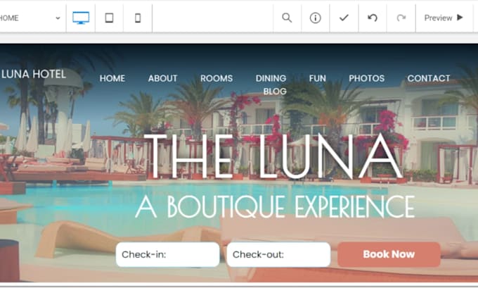 design cloudbeds website, redesign cloudbeds booking page, fix cloudbeds setup