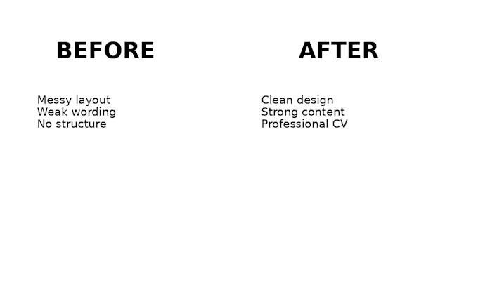 write an ats CV for jobs