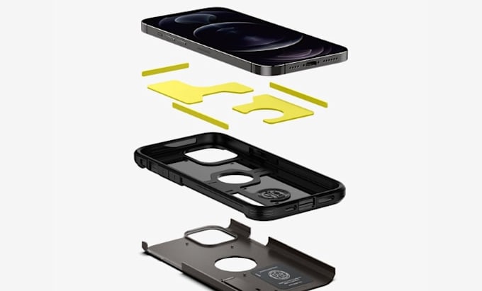 create professional cad technical drawings for  packaging and phone cases