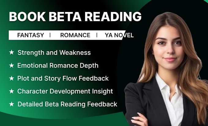 beta read romance beta reader ya novel beta reader fantasy thriller beta reader