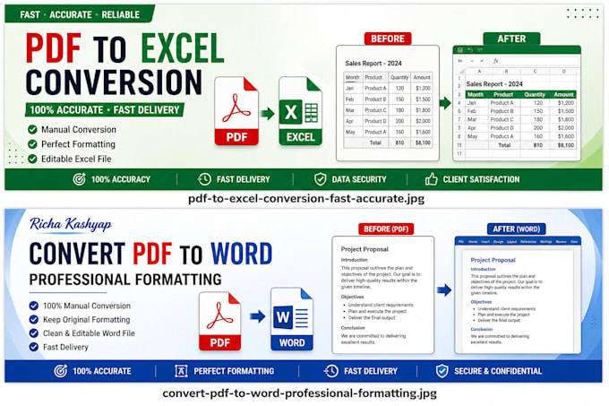 convert PDF to word and professionally format documents