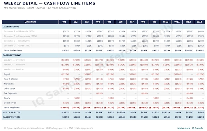 build a custom excel financial model in 3 days