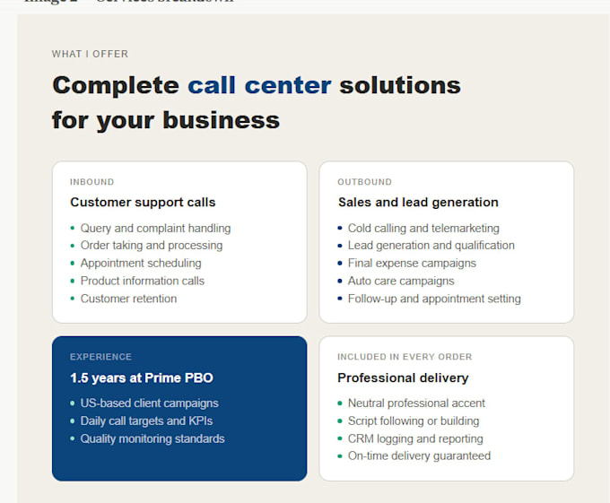 do inbound and outbound calls for your business campaign