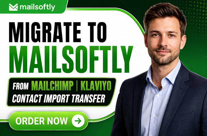 migrate to mailsoftly from mailchimp klaviyo contact import transfer