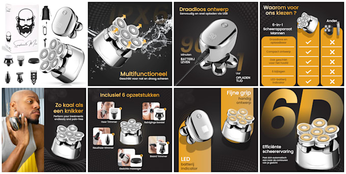 design amazon product images, amazon a plus content and amazon storefront