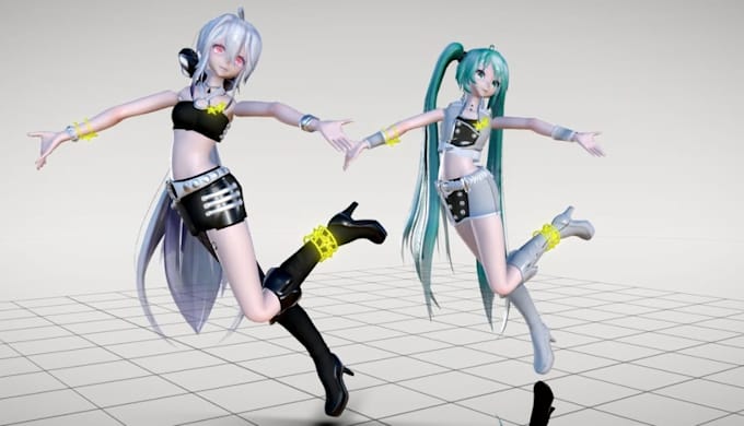 create or fix 3d model, mmd, vroid model vrchat avatar vrm warudo l4d2 sfm model