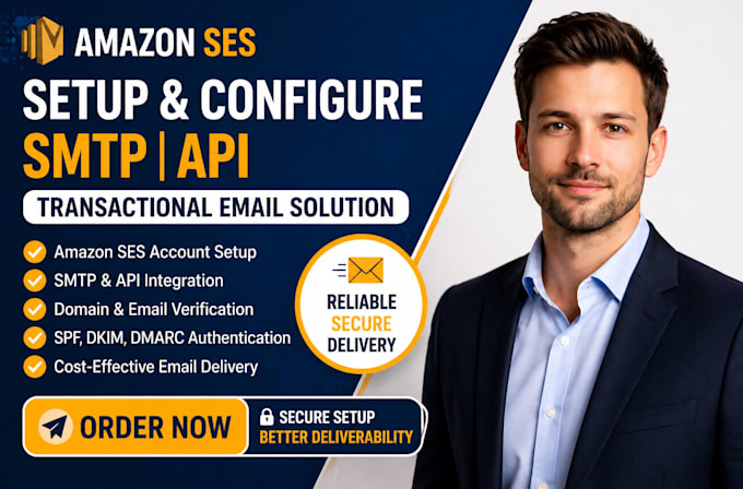setup amazon ses smtp api transactional email cost effective sending