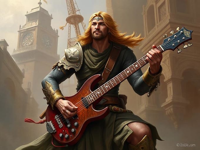 dnd character art and character designer