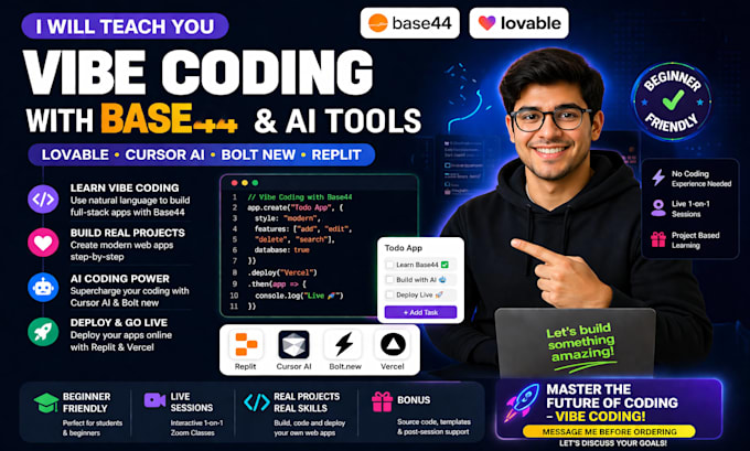 build custom base44 app fix bugs base 44 expert integrate API base 44 websites