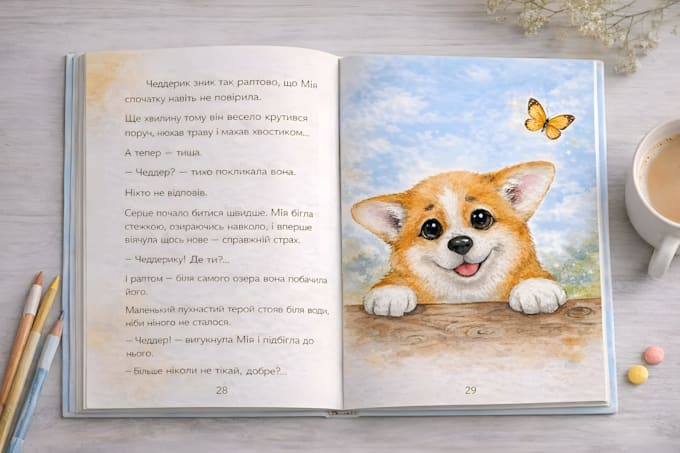 create character design for children book