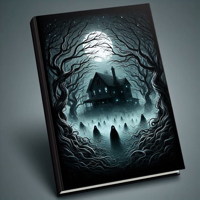 illustrate your horror book cover