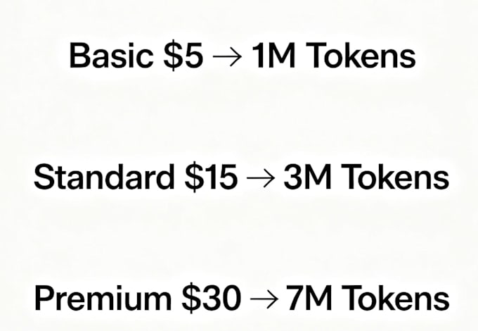 provide cheap and stable llm API tokens for developers