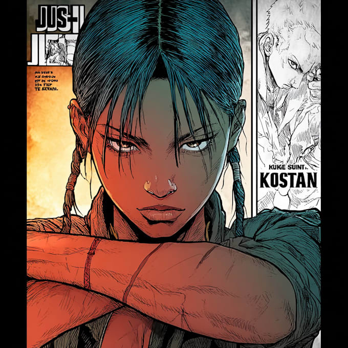 draw comic book illustration graphic novel comic