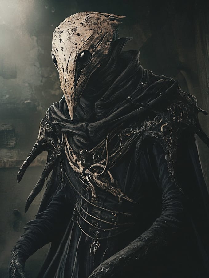 do horror character design