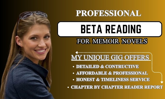 beta read memoir novel expertly