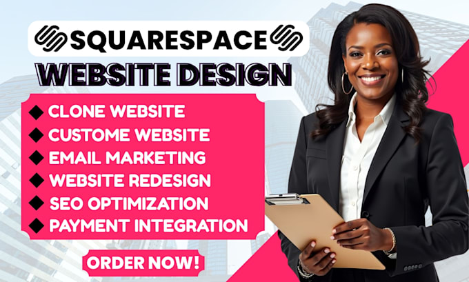 build design redesign clone squarespace website development squarespace expert