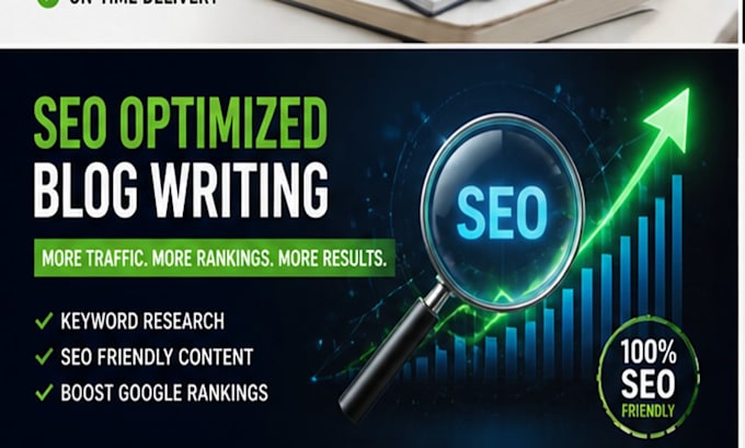 write SEO blog posts and high quality articles