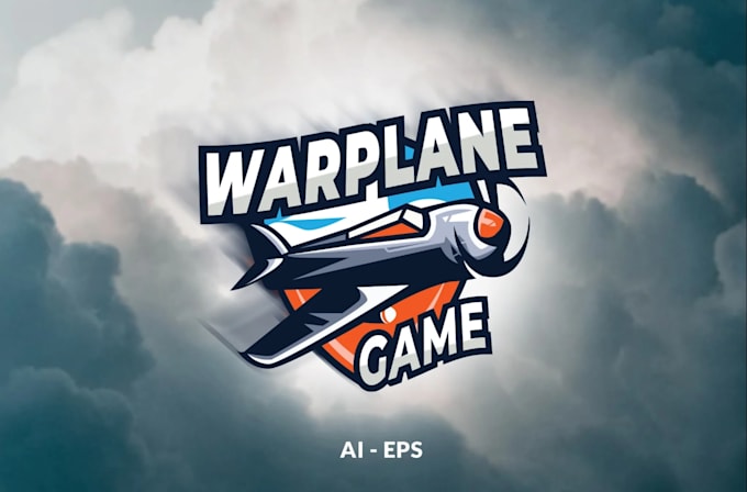 do modern high quality modern custom plane logo