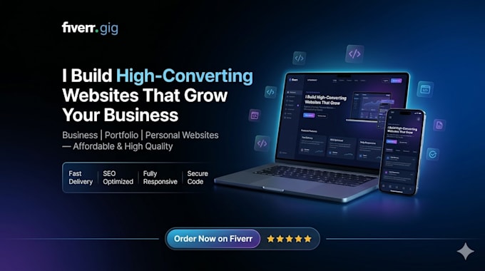 build a portfolio or business website