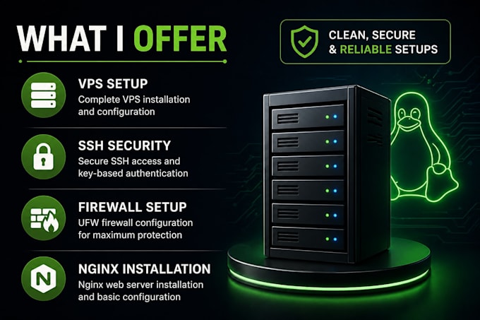 set up and secure your linux vps