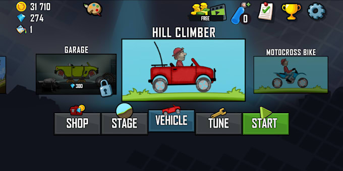 give hill climb racing apk with reskin rights