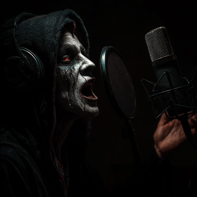 perform a spooky voice for scary horror characters