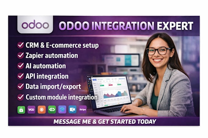 setup odoo customization odoo integration zapier ai erp modules odoo integration