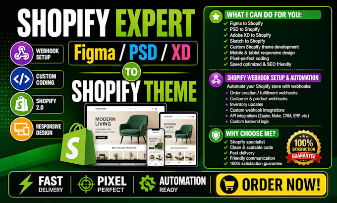 do shopify webhook setup with shopify figma psd xd to shopify theme coding