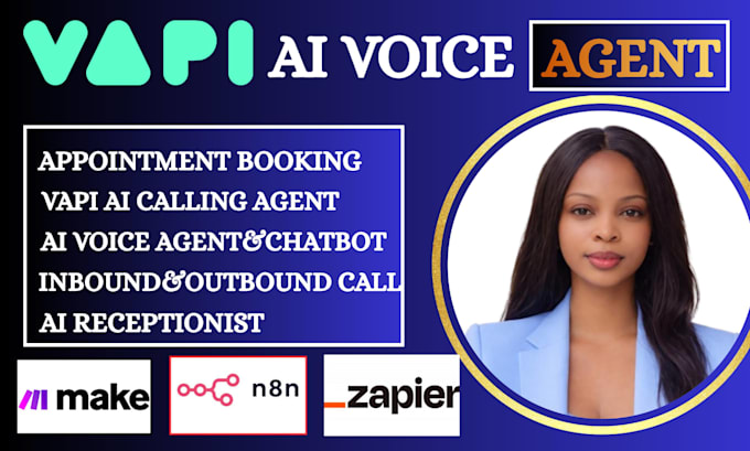 vapi ai calling agent, appointment booking, ai receptionist with make com