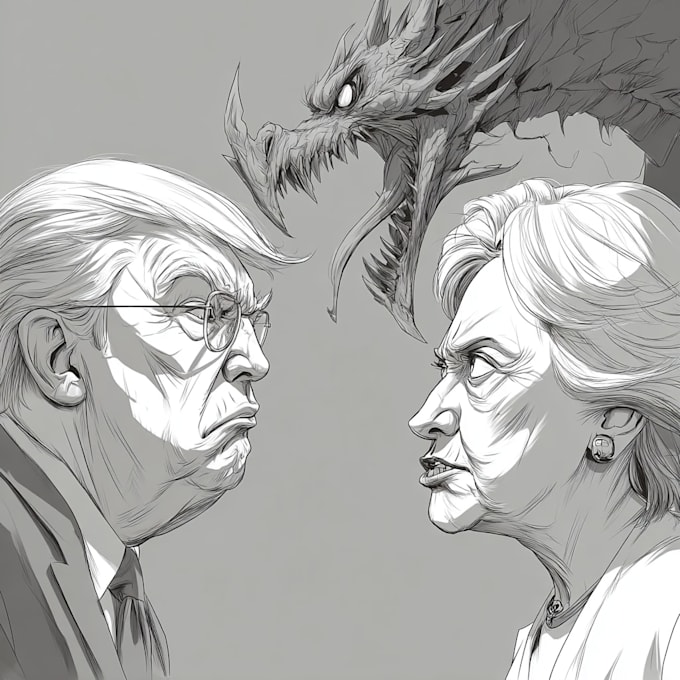 create political and editorial cartoons