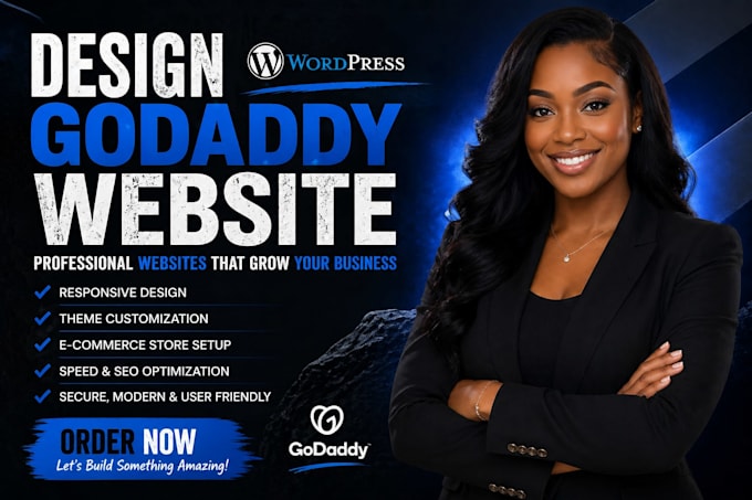 godaddy website design godaddy redesign godaddy wordpress website redesign seo