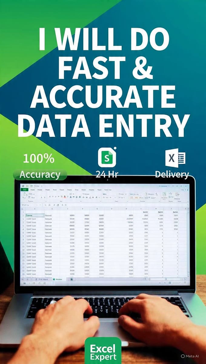 fast and accurate data entry in excel and google sheets