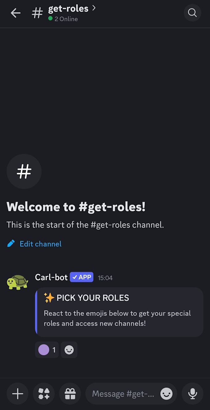 set up discord server