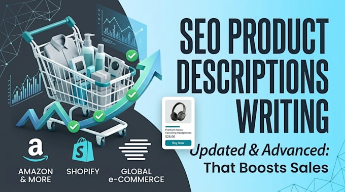 write SEO product descriptions for amazon and shopify