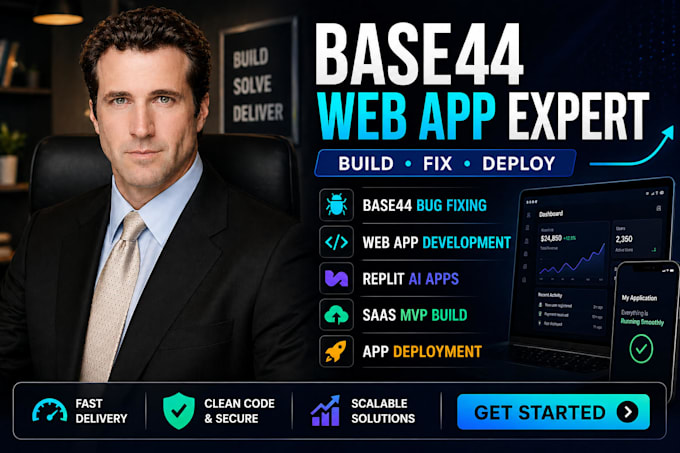 build base44 web app base44 app base44 replit saas mvp base44 expert development