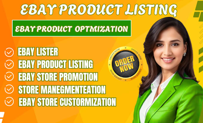 do professional ebay product listing and ebay SEO optimization