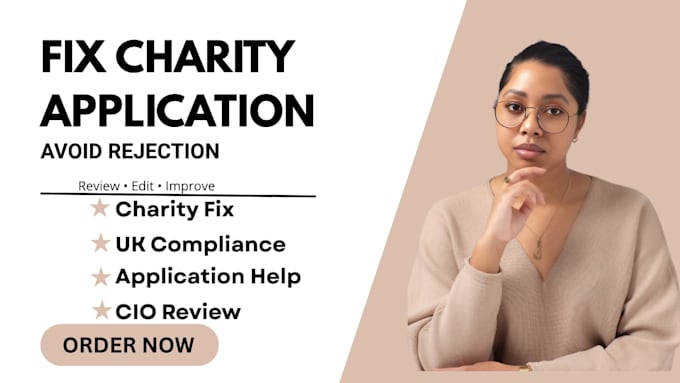 review and fix your UK charity application to avoid rejection