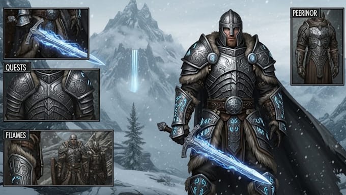 create skyrim mod, quests, armor, elder scrolls mod, skyrim se mod, gameplay