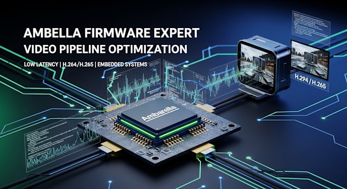 embedded ambrella firmware development and video pipeline mod
