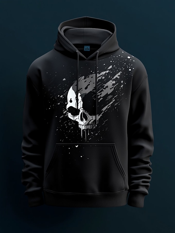 do hoodie mockup with your design