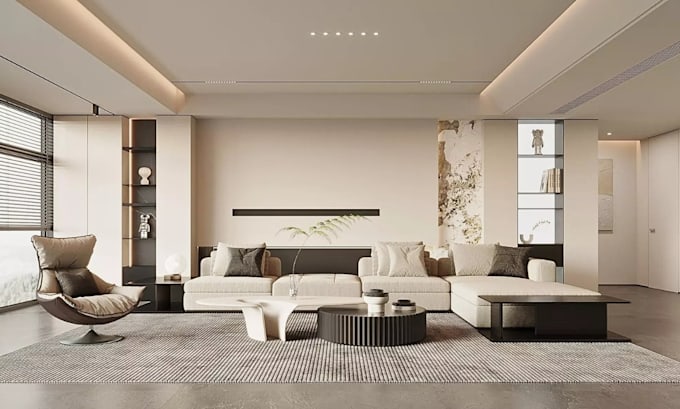 do exterior house design, modern architectural rendering 3d interior home design