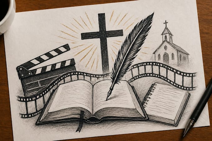 write a powerful christian script, prayer or short film script